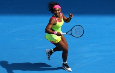 VIDEO tennis: Serena Williams 2-0 Cibulkova (Australian Open 2015)